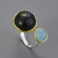 Duo Moon Ring