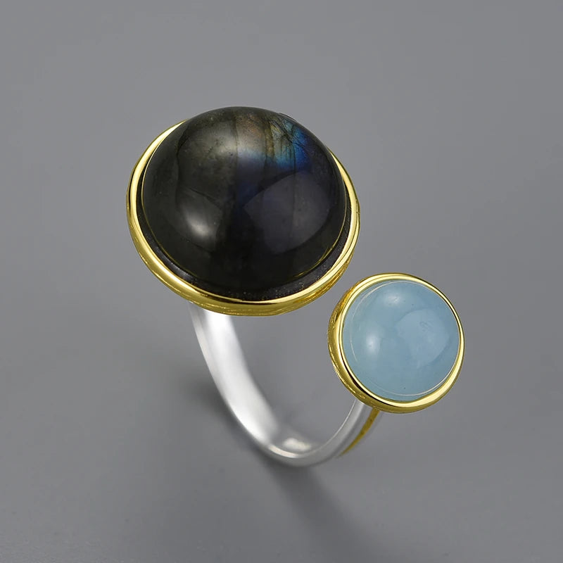 Duo Moon Ring