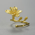 Alluring Freesia Flower Ring