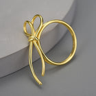 Elegant Knot Ring
