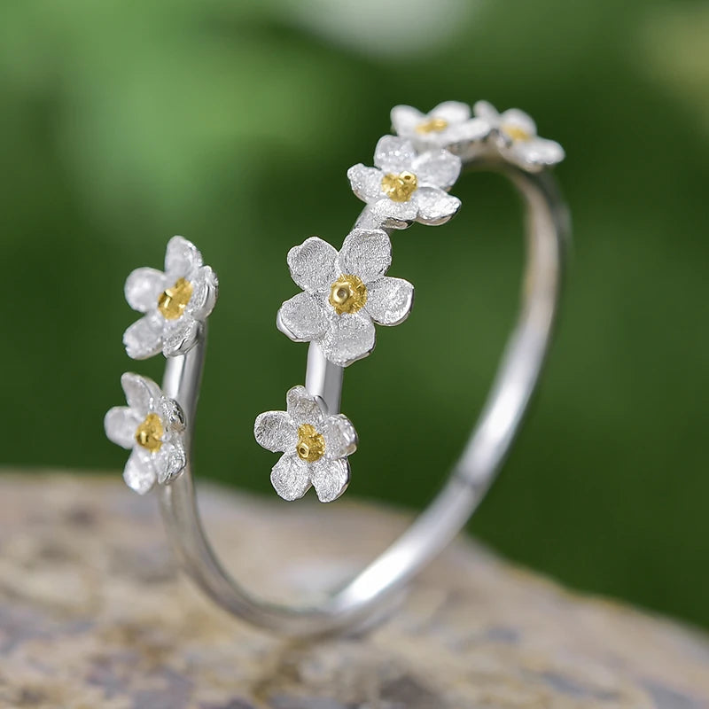 Forget Me Not Blossom Ring