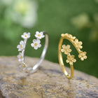 Forget Me Not Blossom Ring