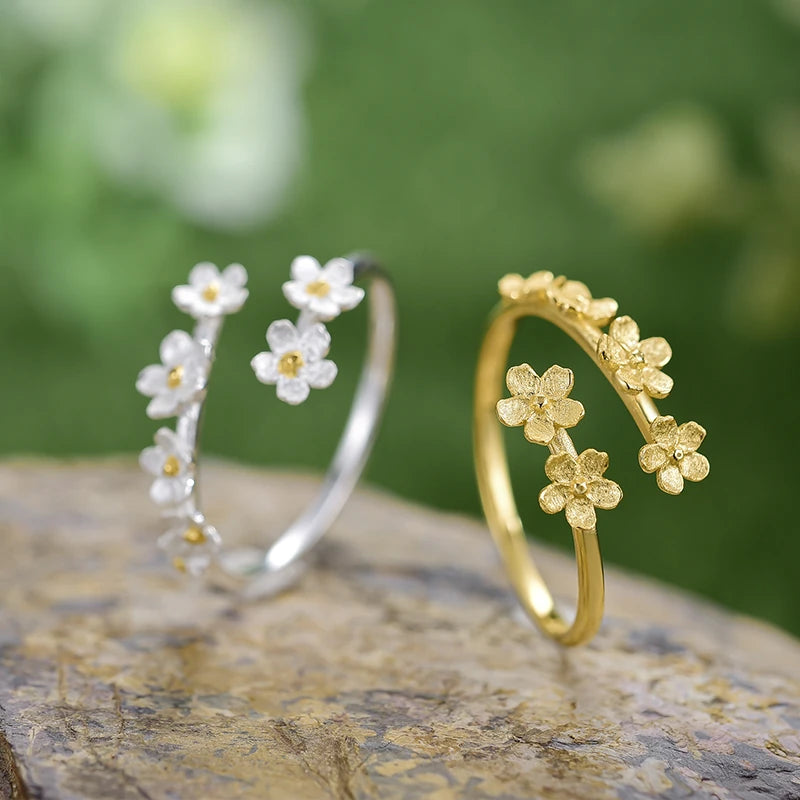 Forget Me Not Blossom Ring