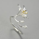 Alluring Freesia Flower Ring