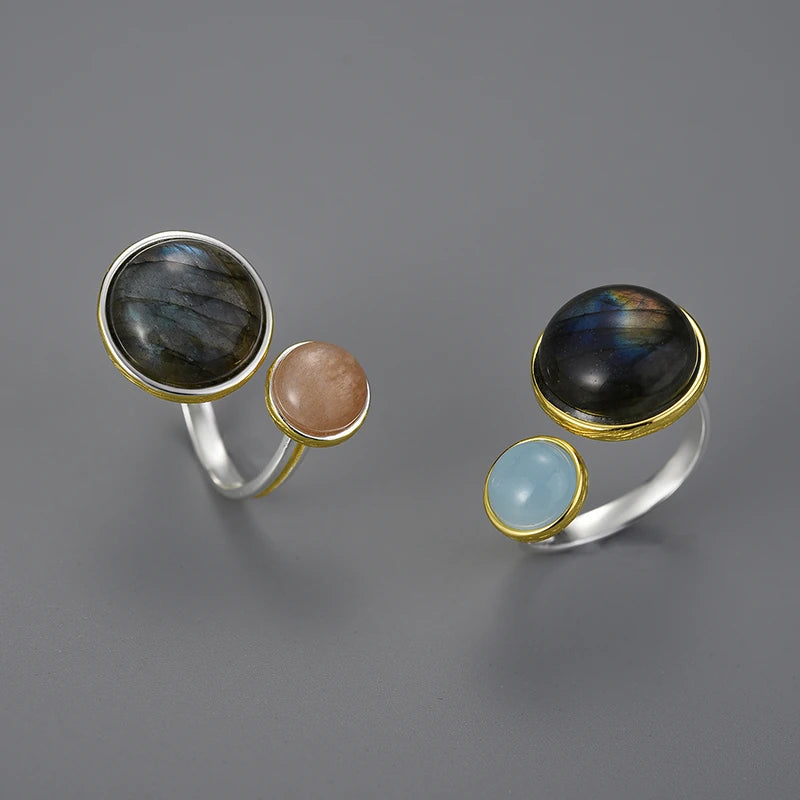 Duo Moon Ring