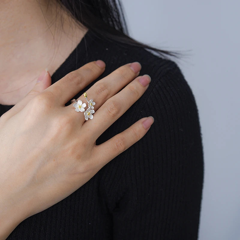 Forget Me Not Bloom Ring