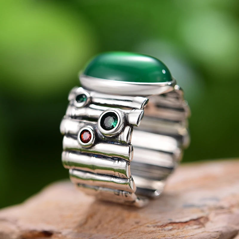 Chunky Bamboo Ring