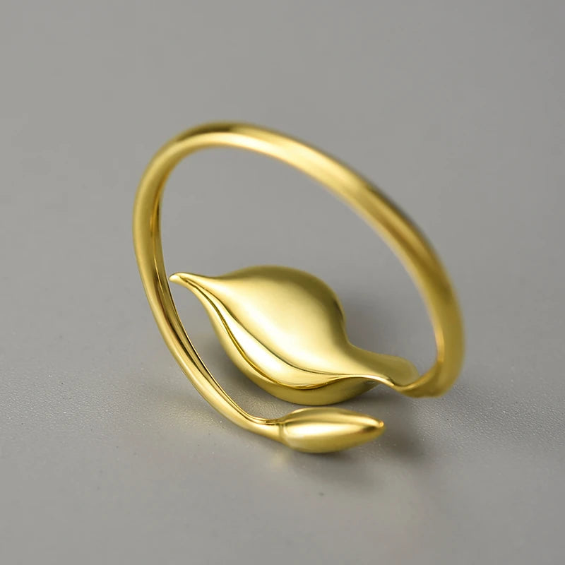 Calla Lily Flower Ring