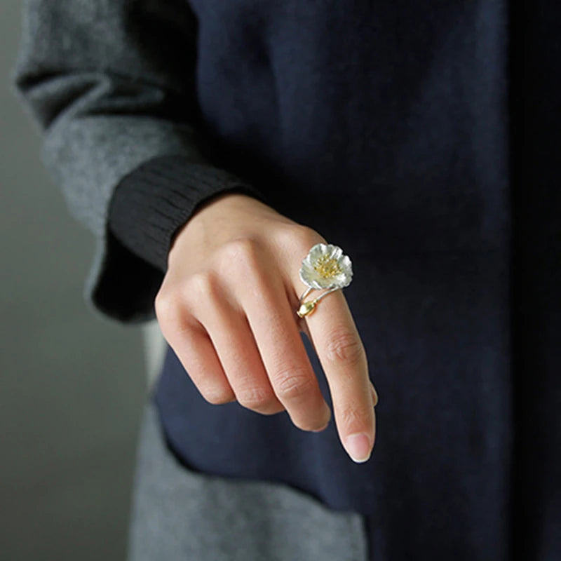 Poppy Bloom Ring