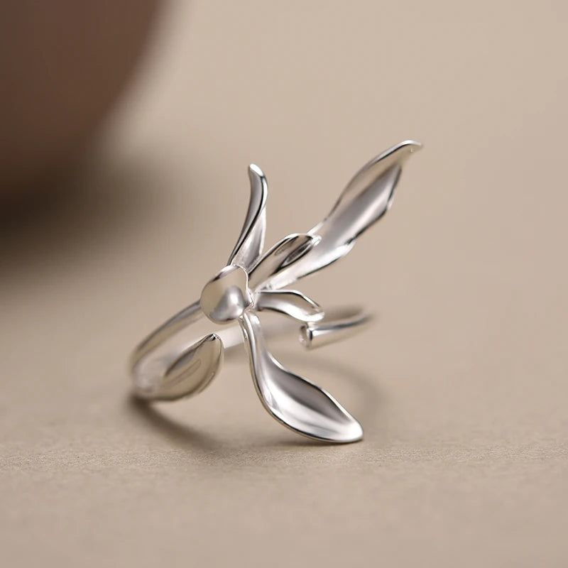 Blooming Orchid Ring