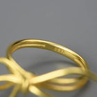 Elegant Knot Ring