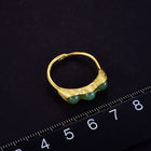 Peapod Aventurine Ring