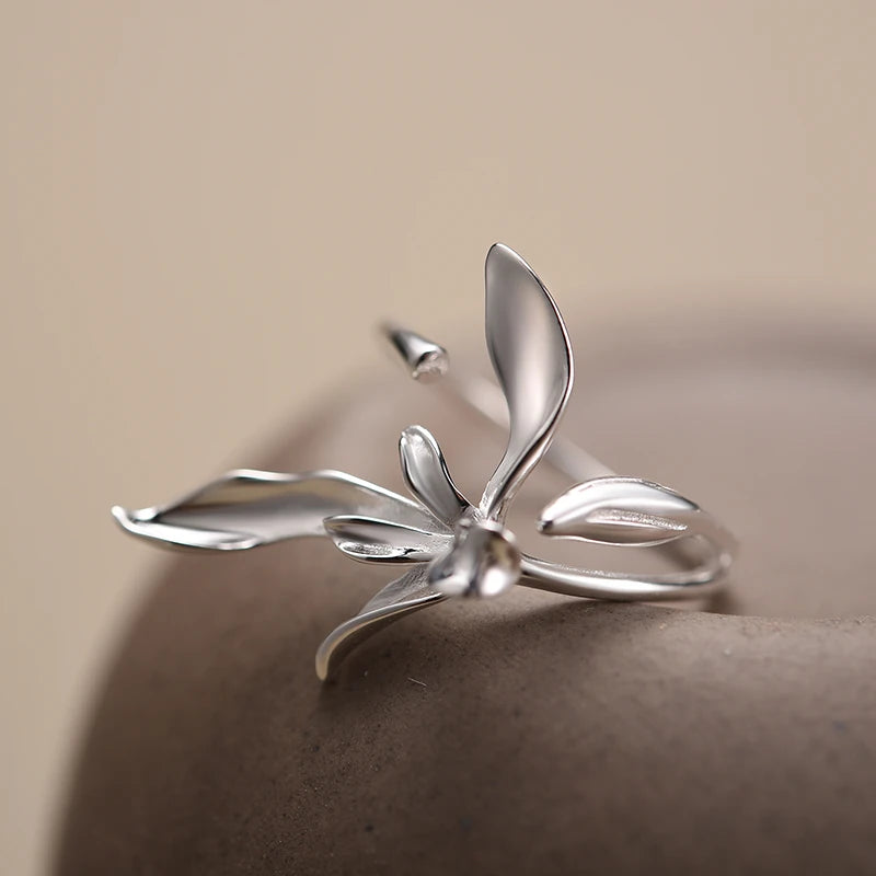 Blooming Orchid Ring