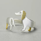 Golden Eared Dachshund Ring