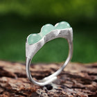 Peapod Aventurine Ring