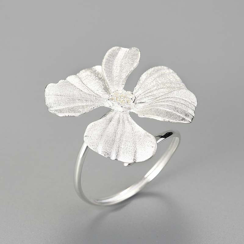 Golden Peony Ring