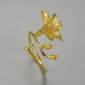 Alluring Freesia Flower Ring
