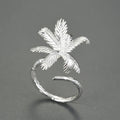 Coconut Tree On The Beach Ring