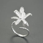 Coconut Tree On The Beach Ring