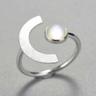 Minimalist Astral Arc Ring