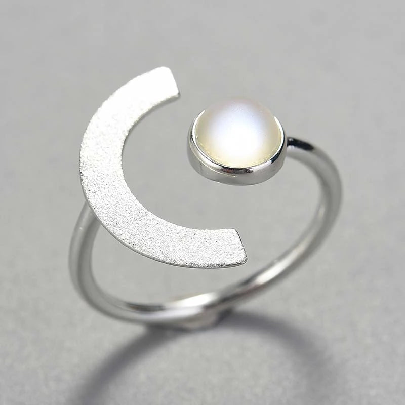 Minimalist Astral Arc Ring