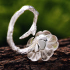 Lone Sakura Flower Ring