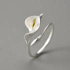 Calla Lily Flower Ring