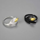Golden Little Pomegranate Ring