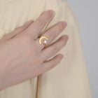 Minimalist Astral Arc Ring