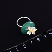 Jade Lotus Whispers Ring