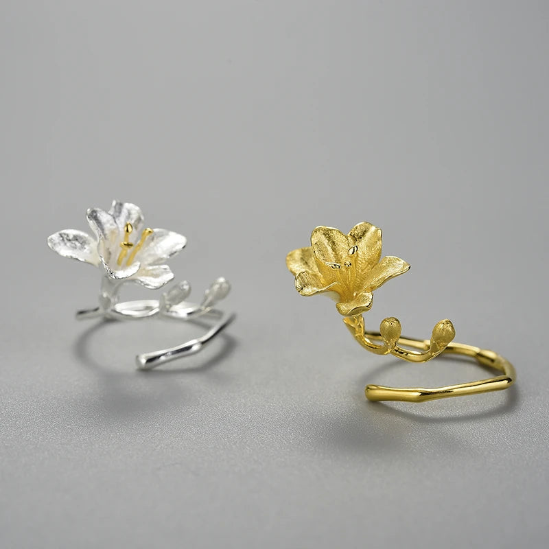 Alluring Freesia Flower Ring