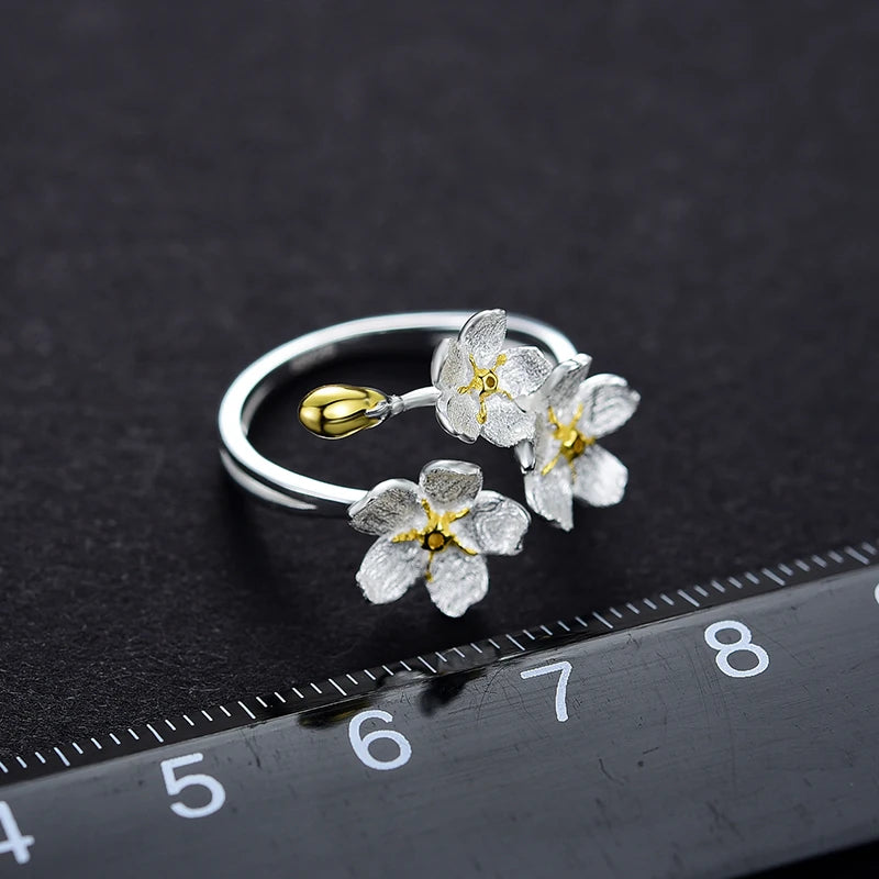 Forget Me Not Bloom Ring