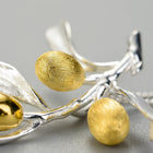 Golden Olives Necklace