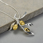 Golden Olives Necklace