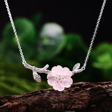 Lone Sakura Flower Necklace 2