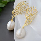 Sea Garden Pearl Earrings