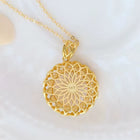 Sunburst Pearl Necklace