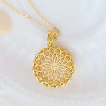 Sunburst Pearl Necklace